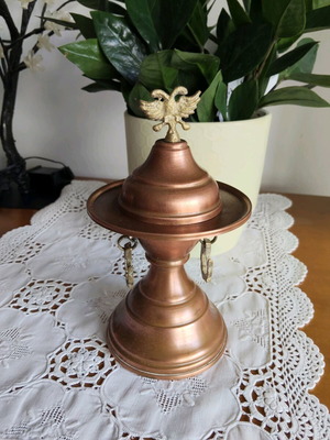 Decorative incense burner copper like new
