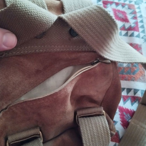 Highdesign Leather Women's Back Pack like new