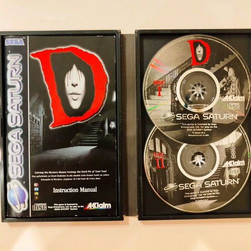 D Sega Saturn game used, UK English version