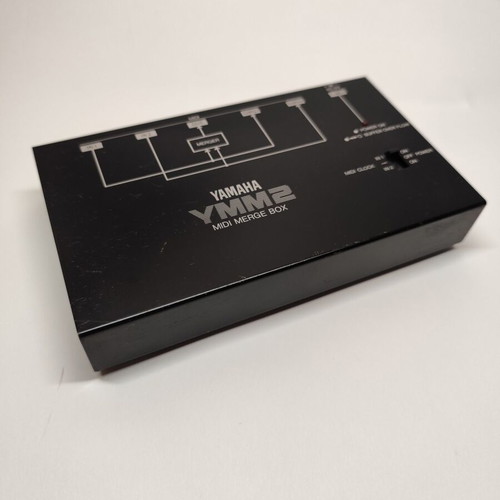 Yamaha YMM2 Midi Merge Box used, vintage 80s, made in Japan