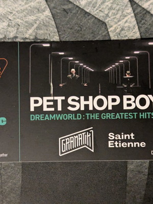 Pet Shop Boys билет от фестивала Release като нов, сувенир