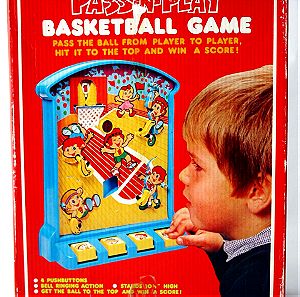 VINTAGE 80'S PASS N PLAY BASKETBALL GAME-ΕΠΙΤΡΑΠΕΖΙΟ ΠΑΙΧΝΙΔΙ HONG KONG