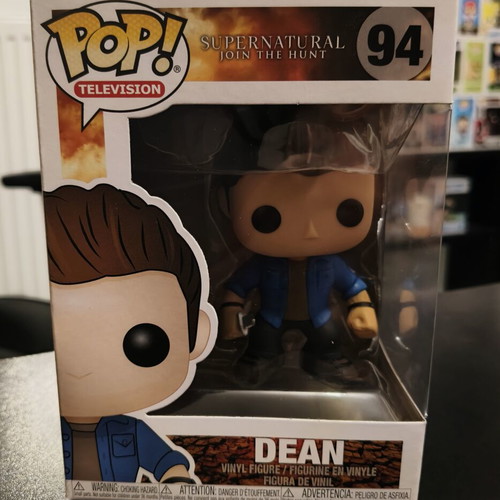 Dean Winchester 94 Funko Pop new, Supernatural vaulted