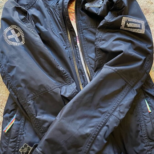 PlusMinus by Chiemsee Medium jacket like new, black with sequins