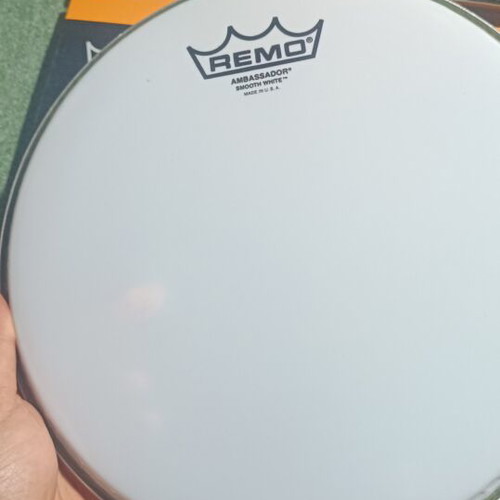 Remo Ambassador 10 Coated Smooth White drumhead new