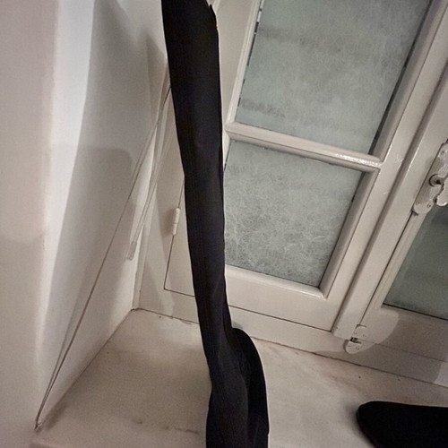 Stuart Weitzman 5050 over-the-knee boots new, black, size 41