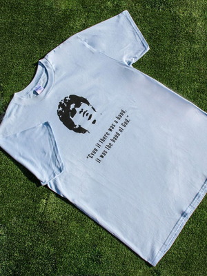 Diego Maradona Large T-shirt new, 100% cotton