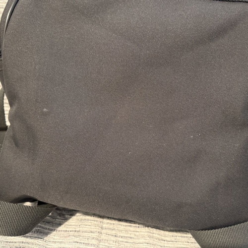 Roncato backpack used, grey, with minor signs of wear