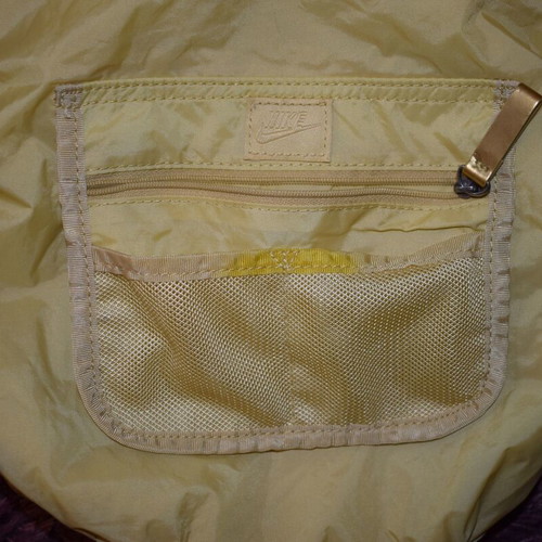 Nike Gold Bag used handbag