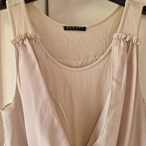 Sisley beige romper, size S