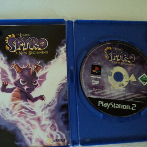 The Legend of Spyro A New Beginning PS2 game used, no manual