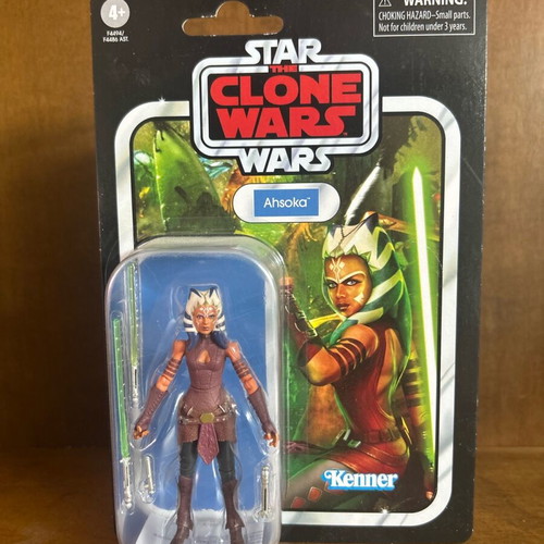 Star Wars Ahsoka Tano action figure new, sealed card 10cm