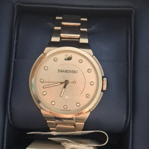Ρολόι Swarovski μεταχειρισμένο, ασημί, σε άριστη κατάσταση