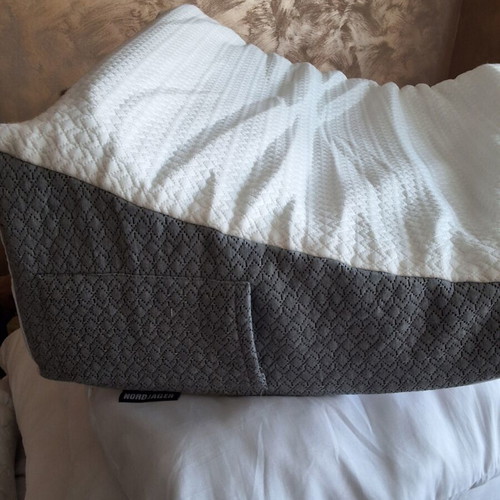 Ergonomic reading pillow with memory foam, Reflux Elevation 10 inch