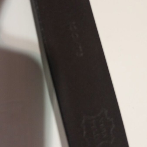 Manetti leather men's belt black like new, size 100