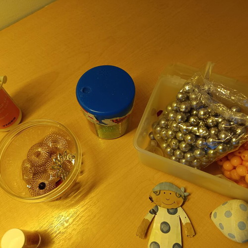 Craft supplies pack new with decorative and packaging materials