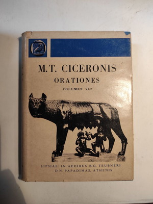 M.T. Ciceronis Orationes Vol.1.2 used