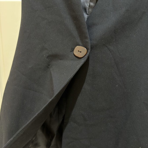 Zara black vest, size M