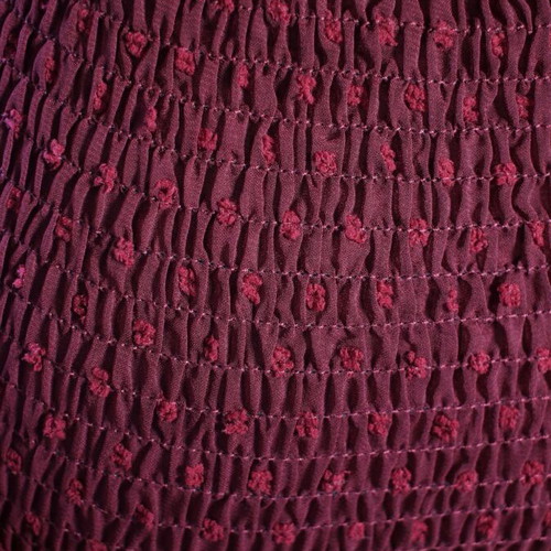 Spring summer burgundy dress new, size S