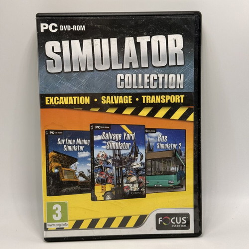 Simulator Collection PC used, action adventure games