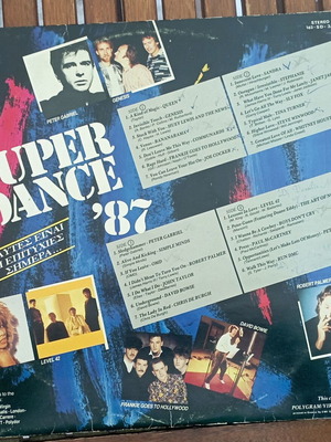 Super Dance '87 2x βινύλιο LP σαν καινούργιο, συλλογή europop