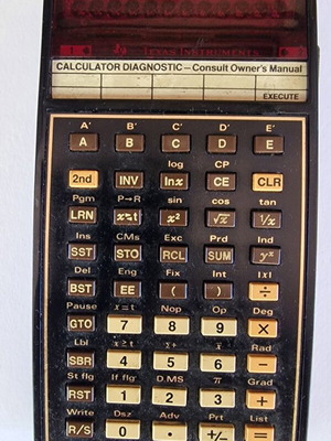 TI Programmable 59 calculator like new, no power supply, collectible
