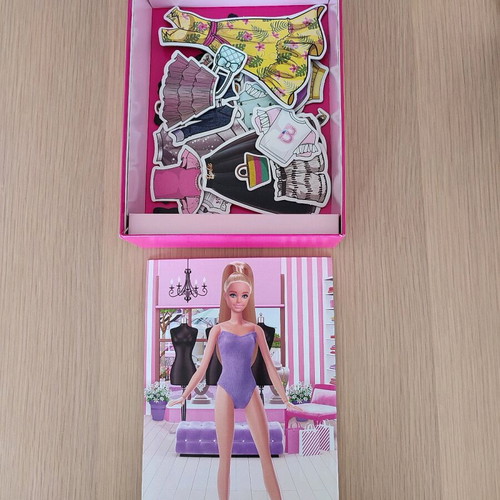 Barbie Fashion Fun magnetic toy like new for kids 3+ years