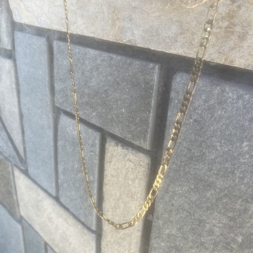 Chain necklace in gold color, new