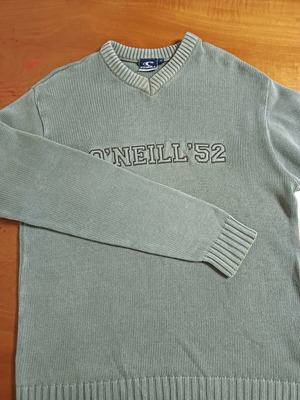 Vintage O'Neill men's sweater medium green used