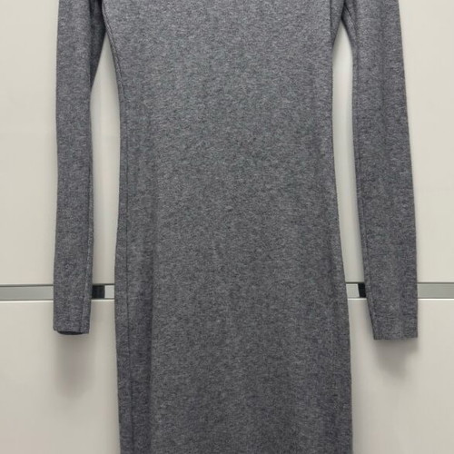 Gray dress S/M elastic like new