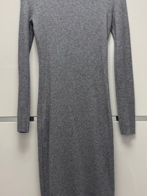 Gray dress S/M elastic like new