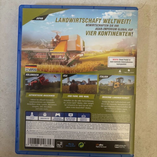 Pure Farming 2018 PlayStation 4 like new