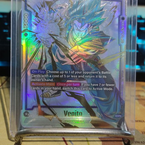 Dragon Ball FW FB02-139 Vegitto card mint condition
