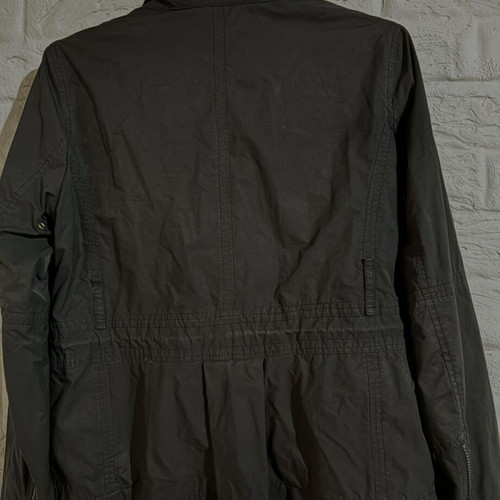 Armani jacket summer jacket with hood like new, black