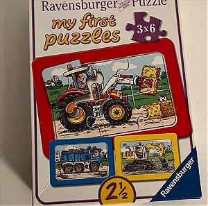 Παιδικό Puzzle Ravensburger οχηματα
