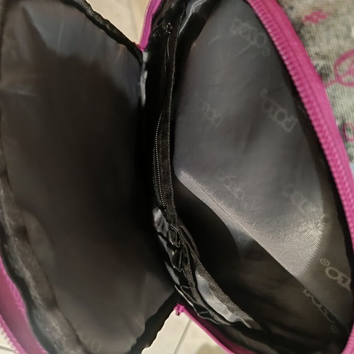 Polo Santoro school backpack with headphone port