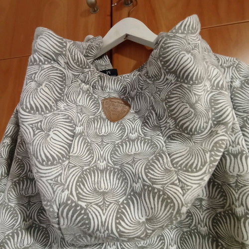 Sublevel women's sweatshirt like new, size M, gray shades