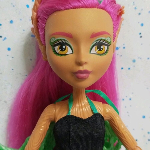 Monster High Teresa Thornwillow doll used, incomplete