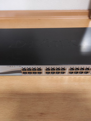 Switch D-Link DES-1210-28P smart managed, σαν καινούργιο, 24-Port PoE
