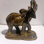 Marble elephant figurine used