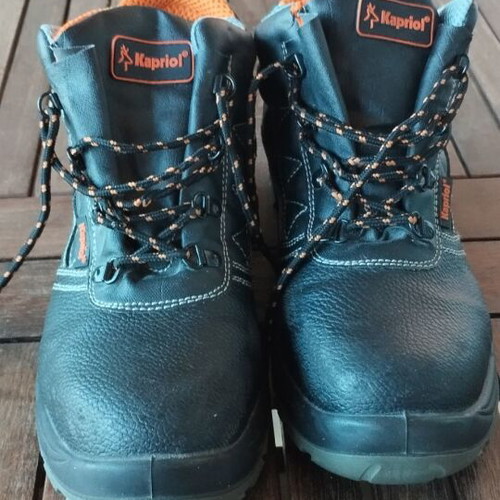 Kapriol Safety Work Boots Steel Toe S3 EU44/45 Like New Black