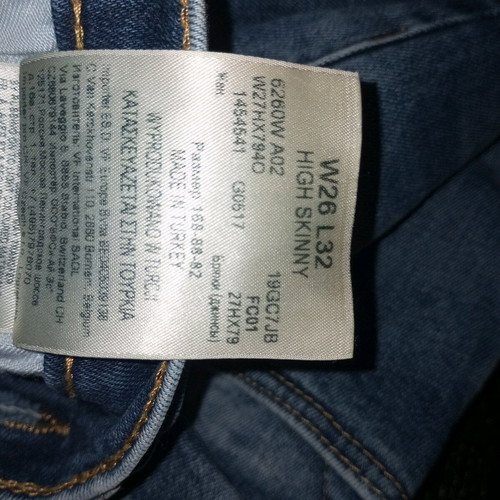 Women's denim jeans like new, blue
