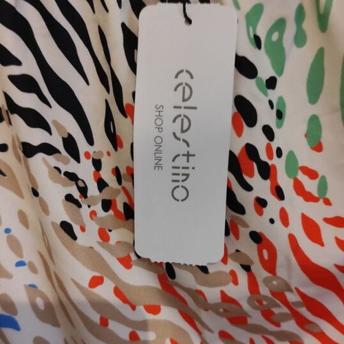 Celestino summer skirt colorful, new, asymmetric with flare