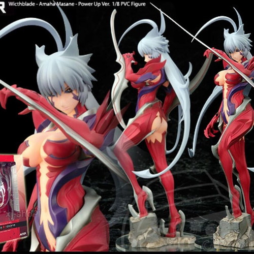 Masane Amaha Witchblade activated figure used, 1/8 scale PVC