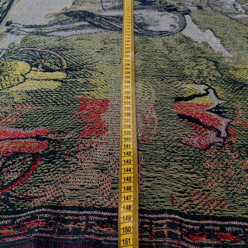 Vintage woven wall tapestry from the 1960s, like new, 1.52×0.85m