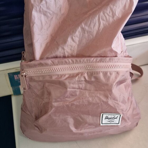 Herschel Packable Daypack backpack like new, dusty pink