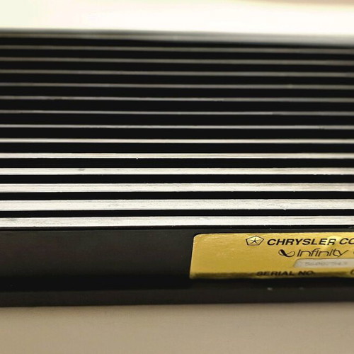 Infinity Gold car amplifier used