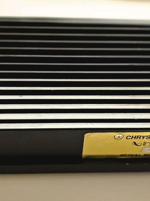 Infinity Gold car amplifier used