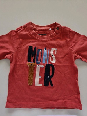 Orchestra baby shirt “MONSTER” used, 12 months (74 cm)
