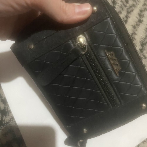 Doca women's wallet new, black